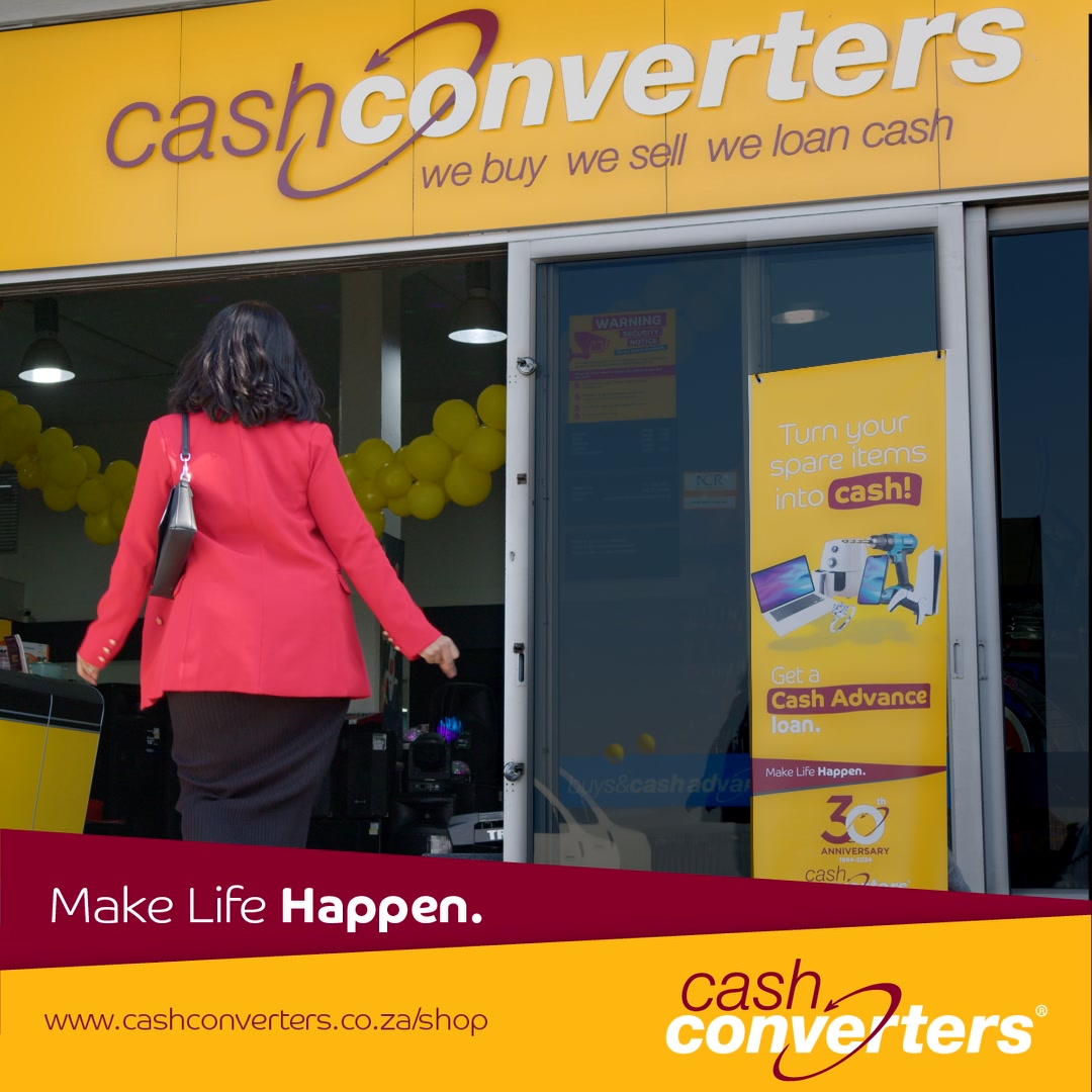 Cash Converters SA Facebook ad: Make Life Happen with Cash Converters