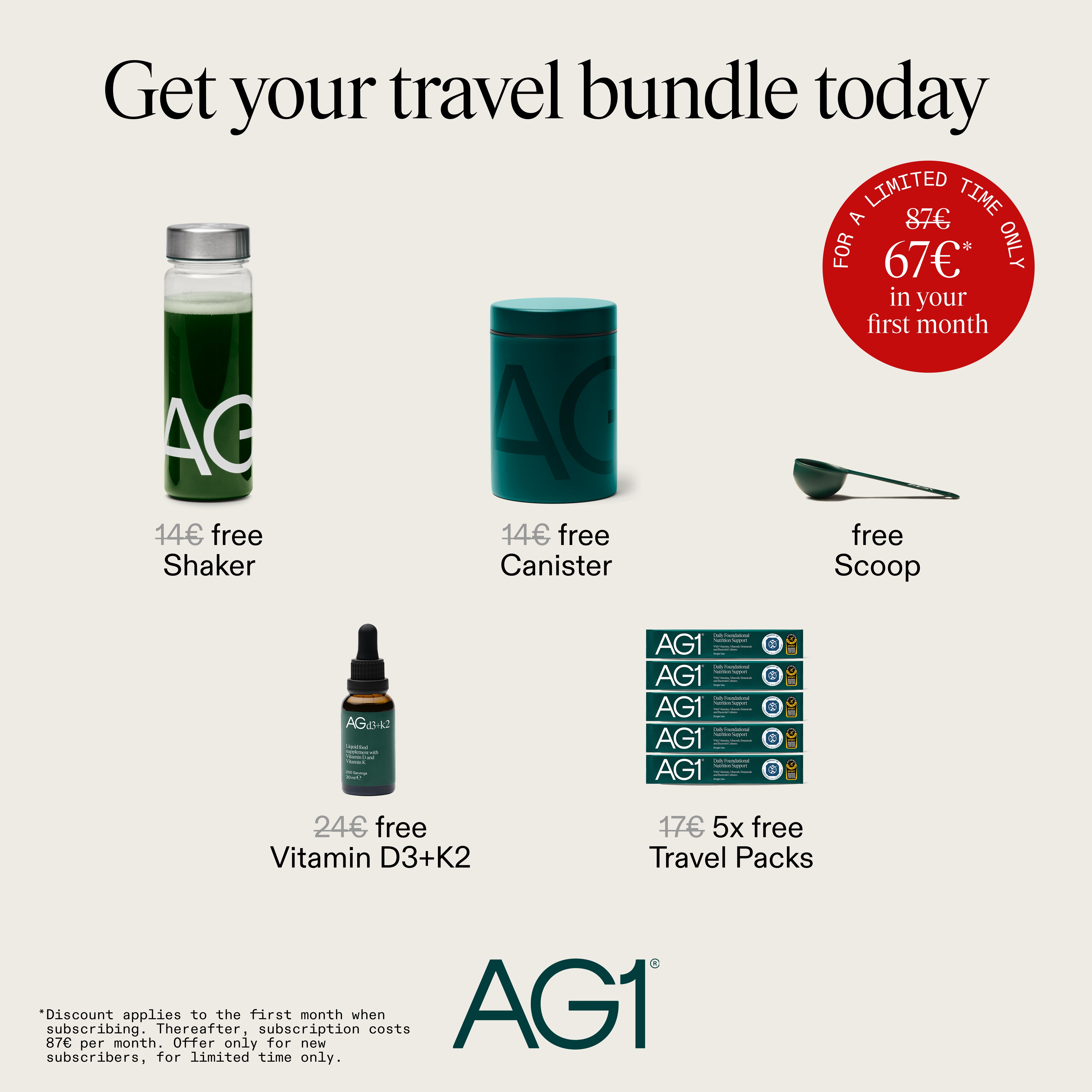 AG1 by Athletic Greens Facebook ad