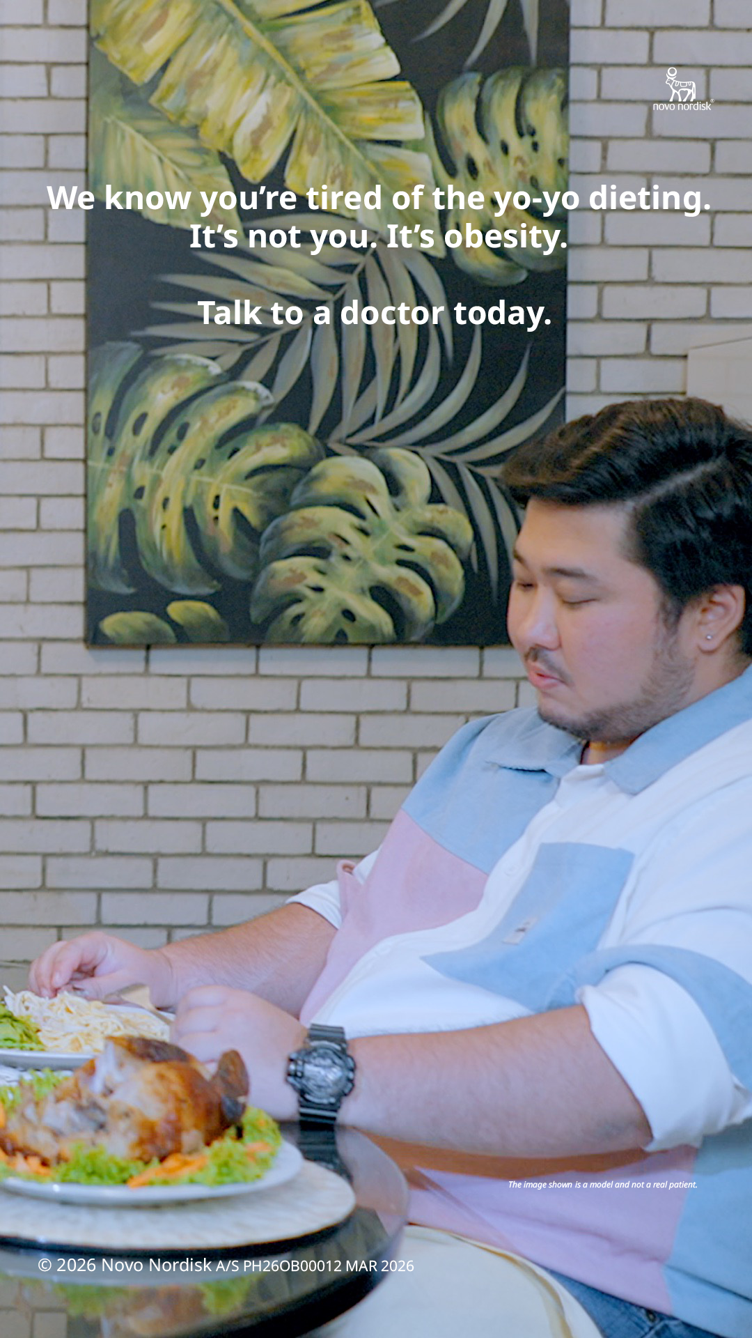 Novo Nordisk Facebook ad