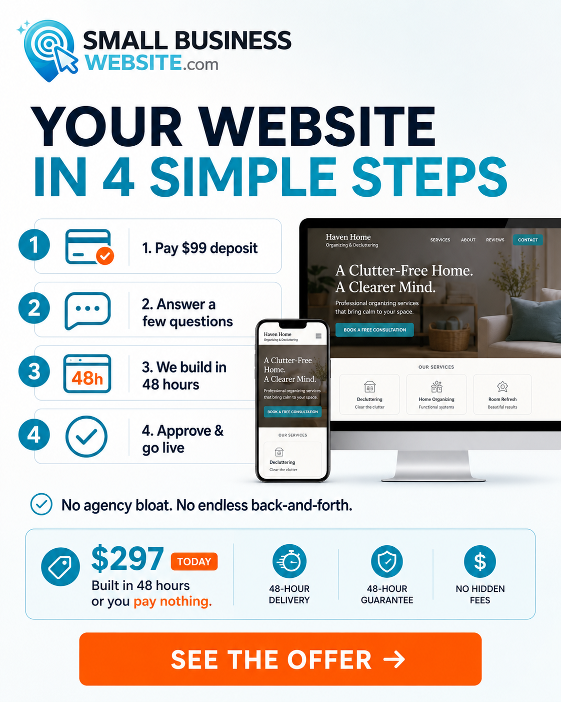 Small Business Website Facebook ad from Jun 24, 2026