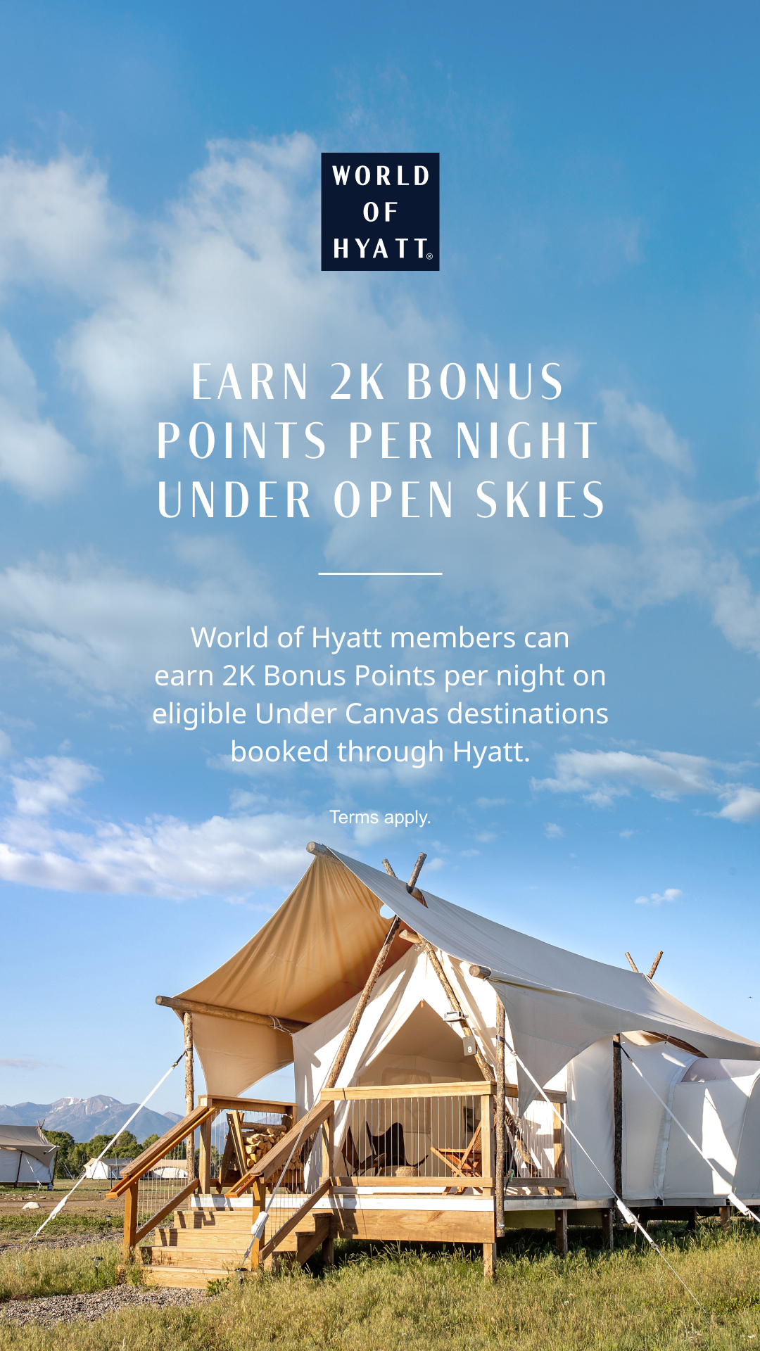 Hyatt Facebook ad