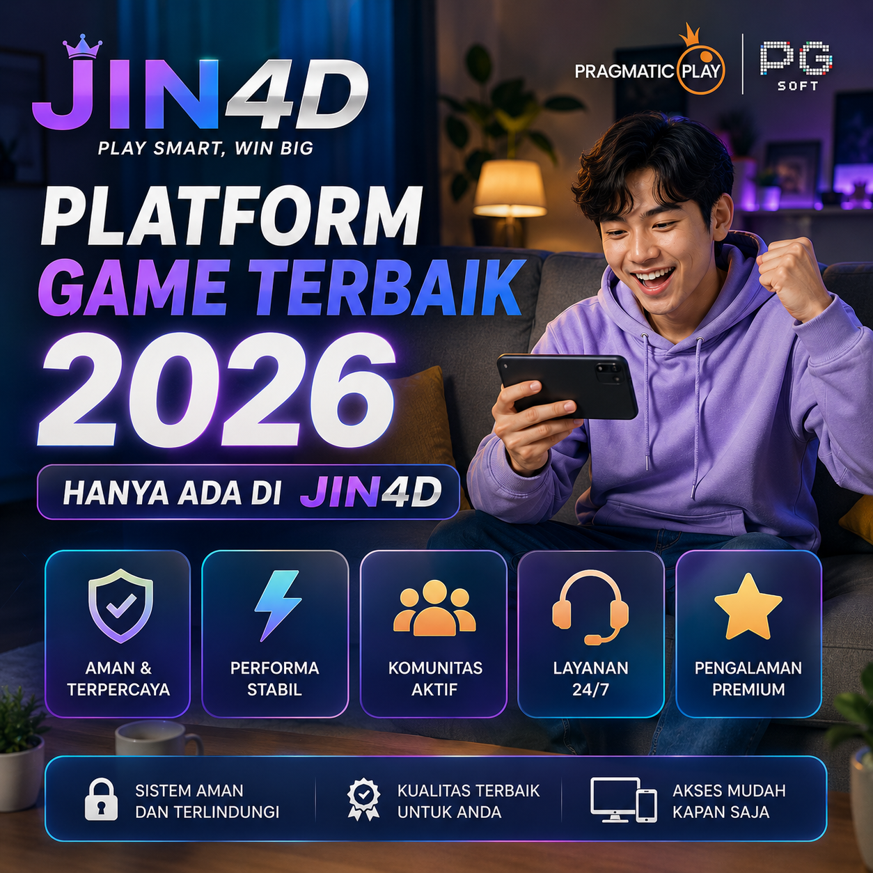 Return to Player JIN4D Facebook ad from Jun 5, 2026