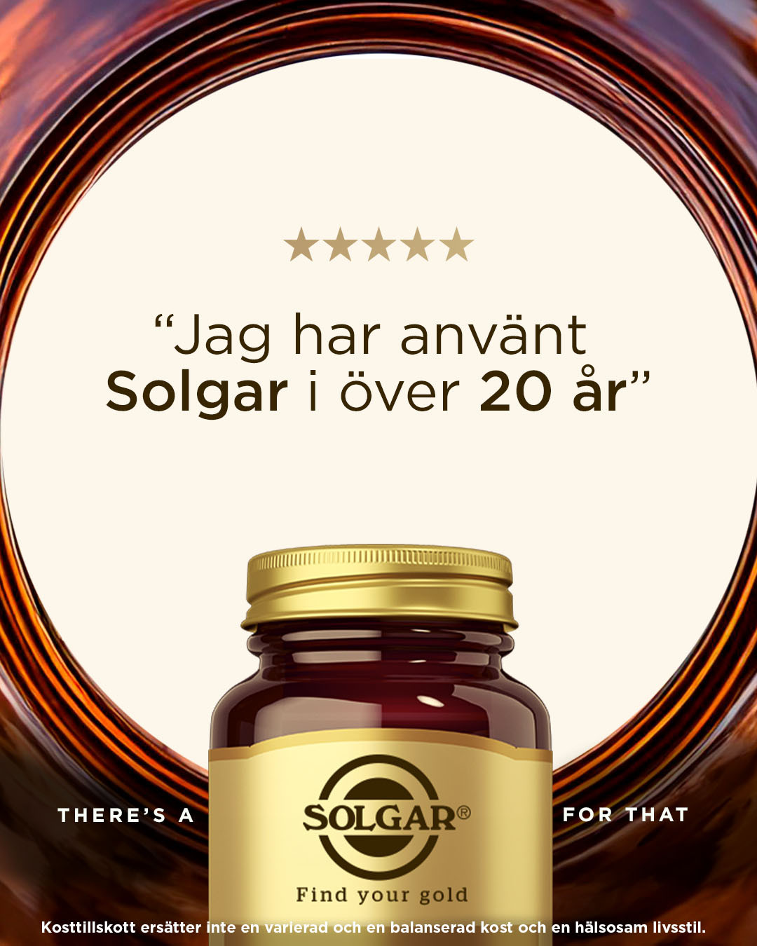Solgar Nordics Facebook ad