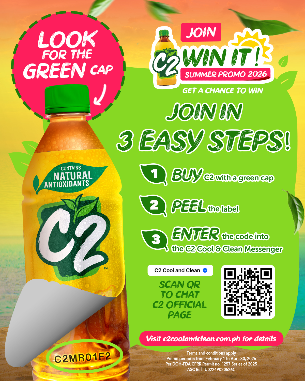 C2 Cool and Clean Facebook ad: Joining is easy!