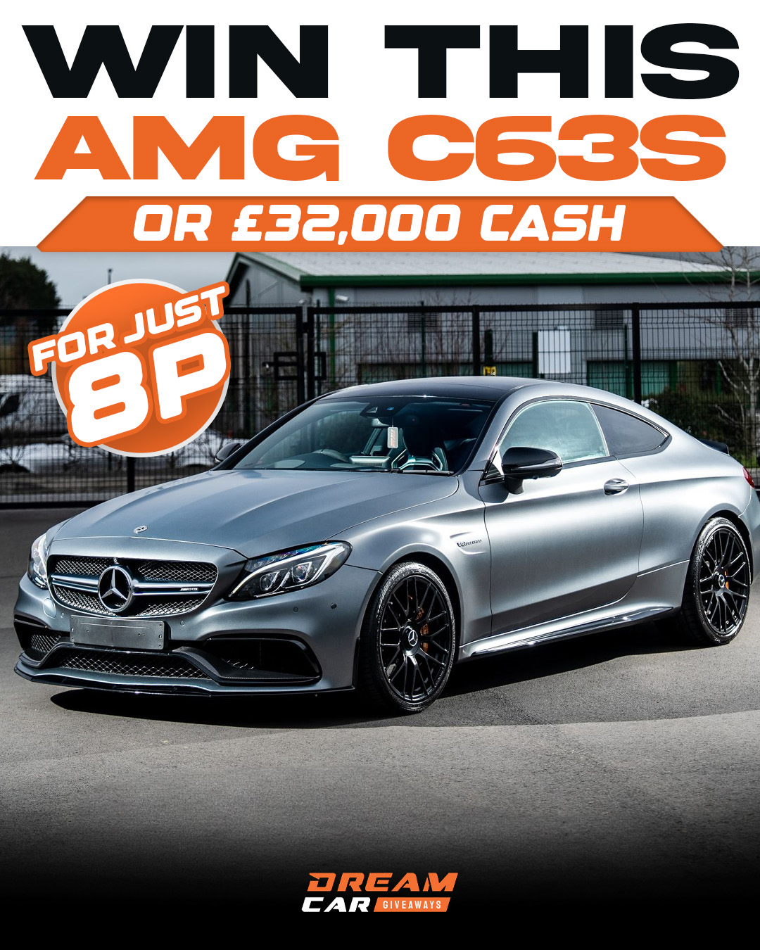 Dream Car Giveaways Facebook ad