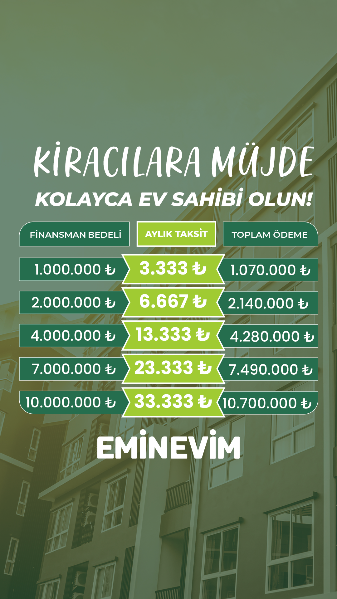 Eminevim Facebook ad