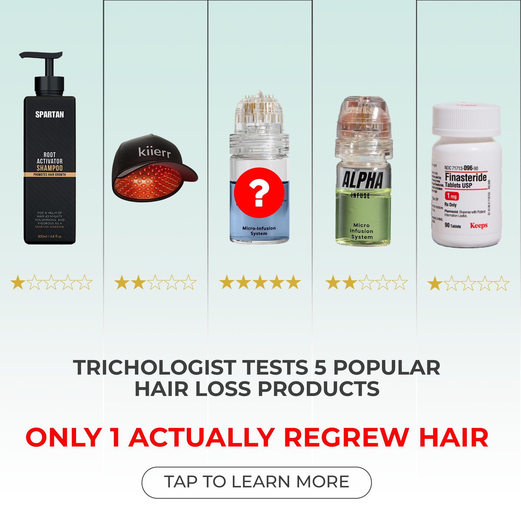 Dr. Alex Hair Expert Facebook ad