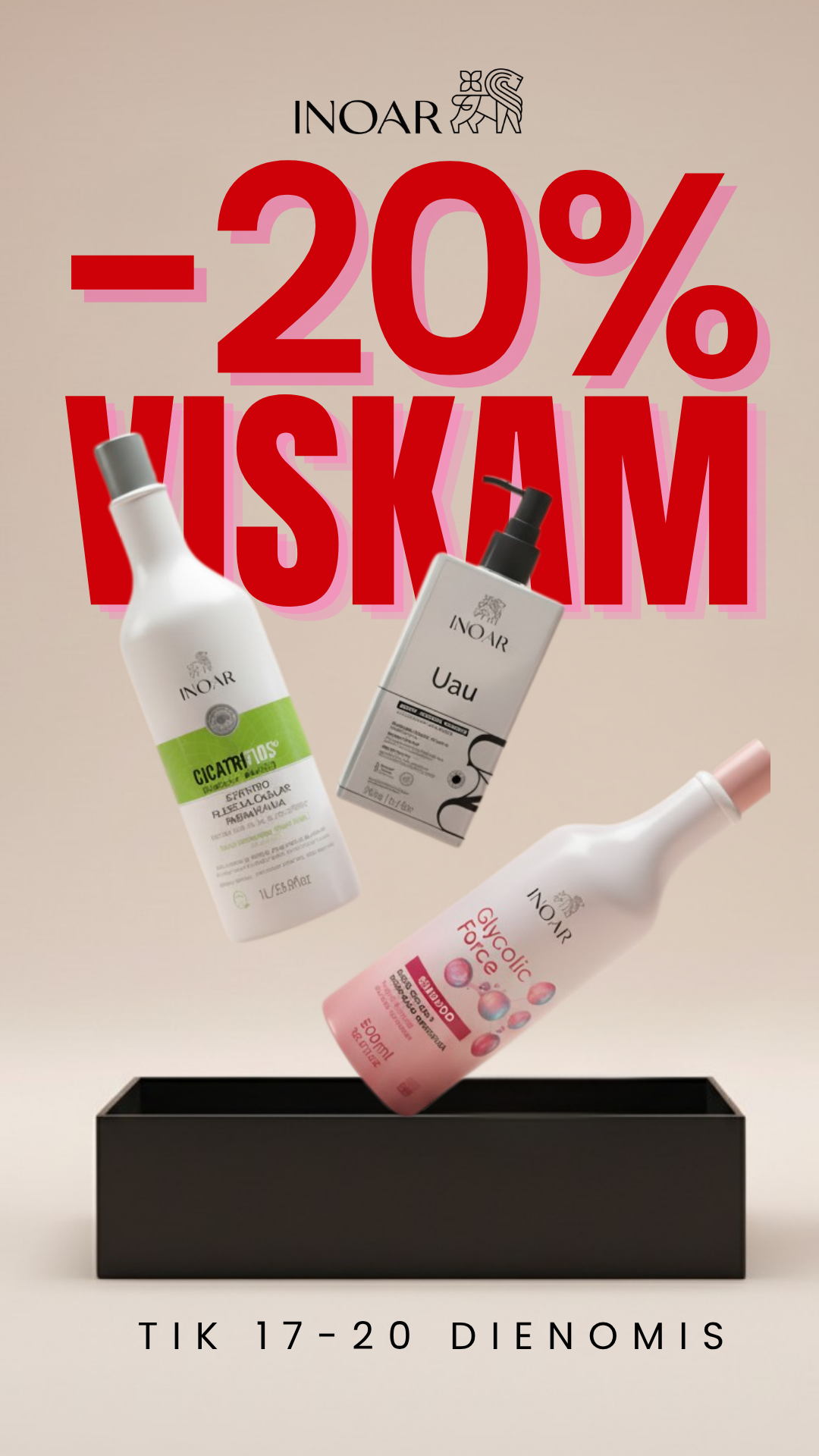 INOAR Lietuva Facebook ad