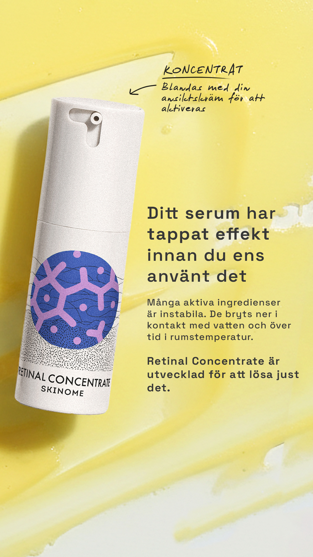 Skinome Facebook ad