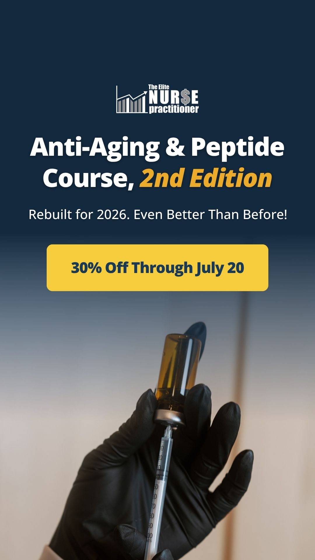 The Elite Nurse Practitioner Facebook ad