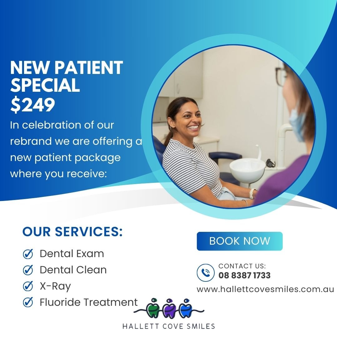 Hallett Cove Smiles Facebook ad: A stress-free dental experience awaits!