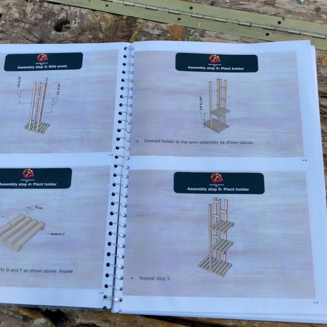 Master Crafts DIY Facebook ad: 100+ plans. Every measurement.