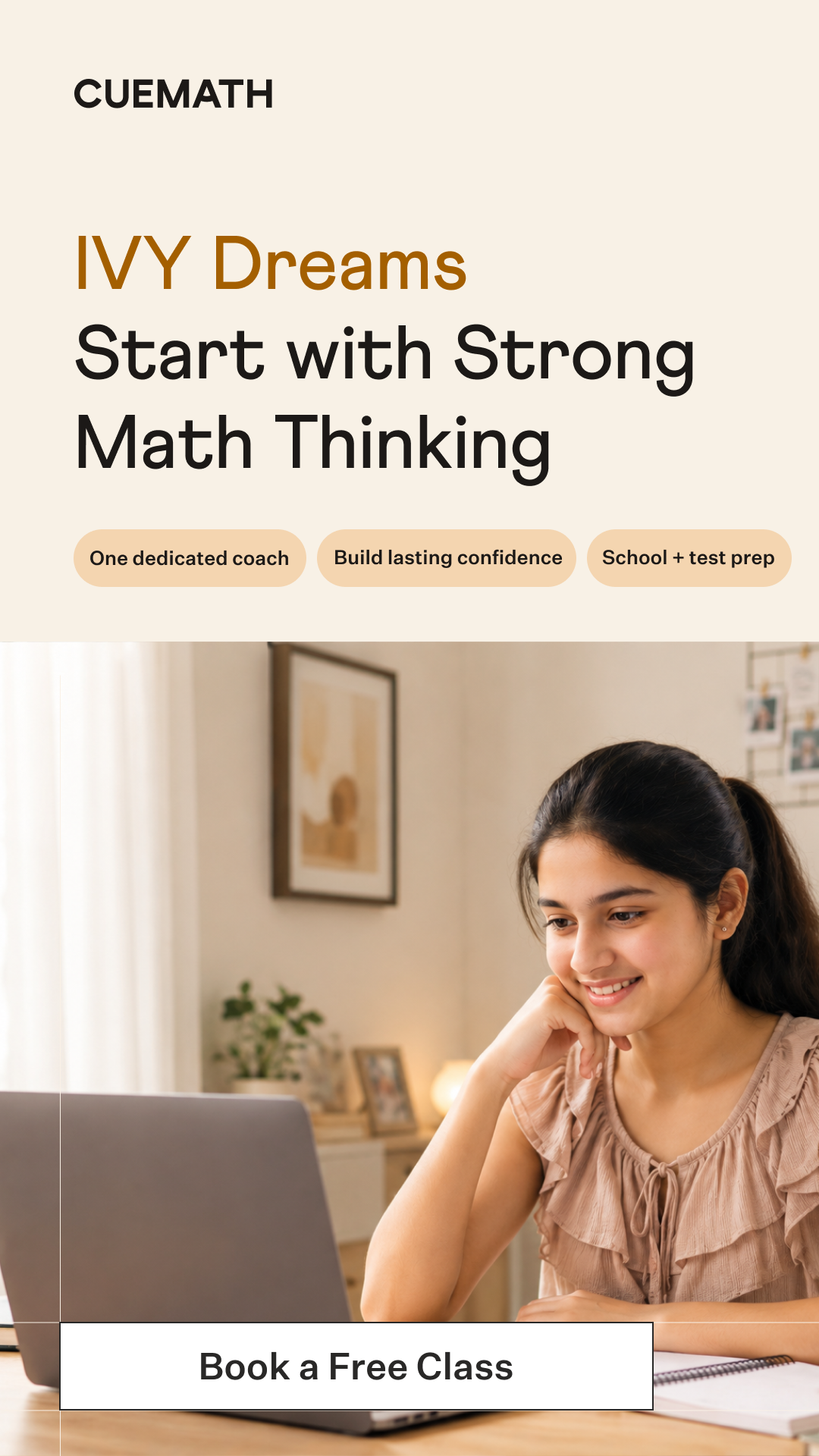 Cuemath Facebook ad