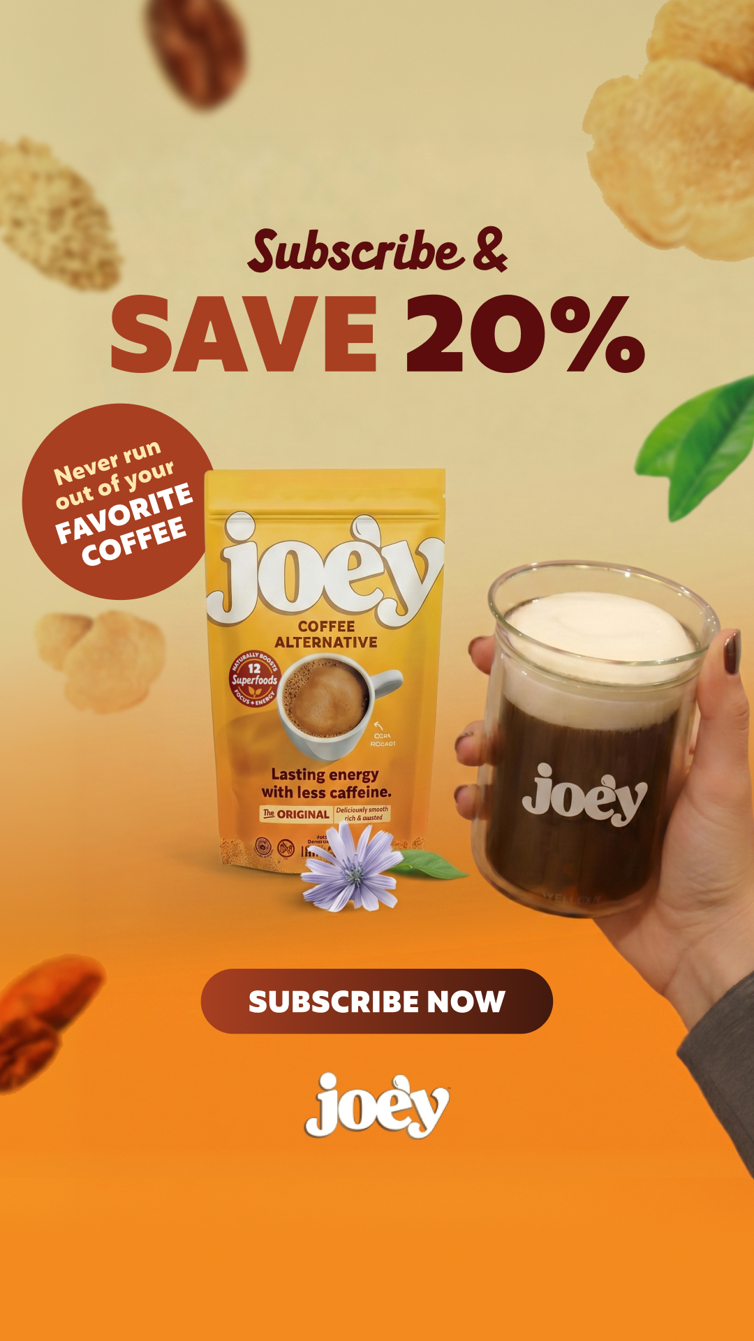 Joe'y Facebook ad