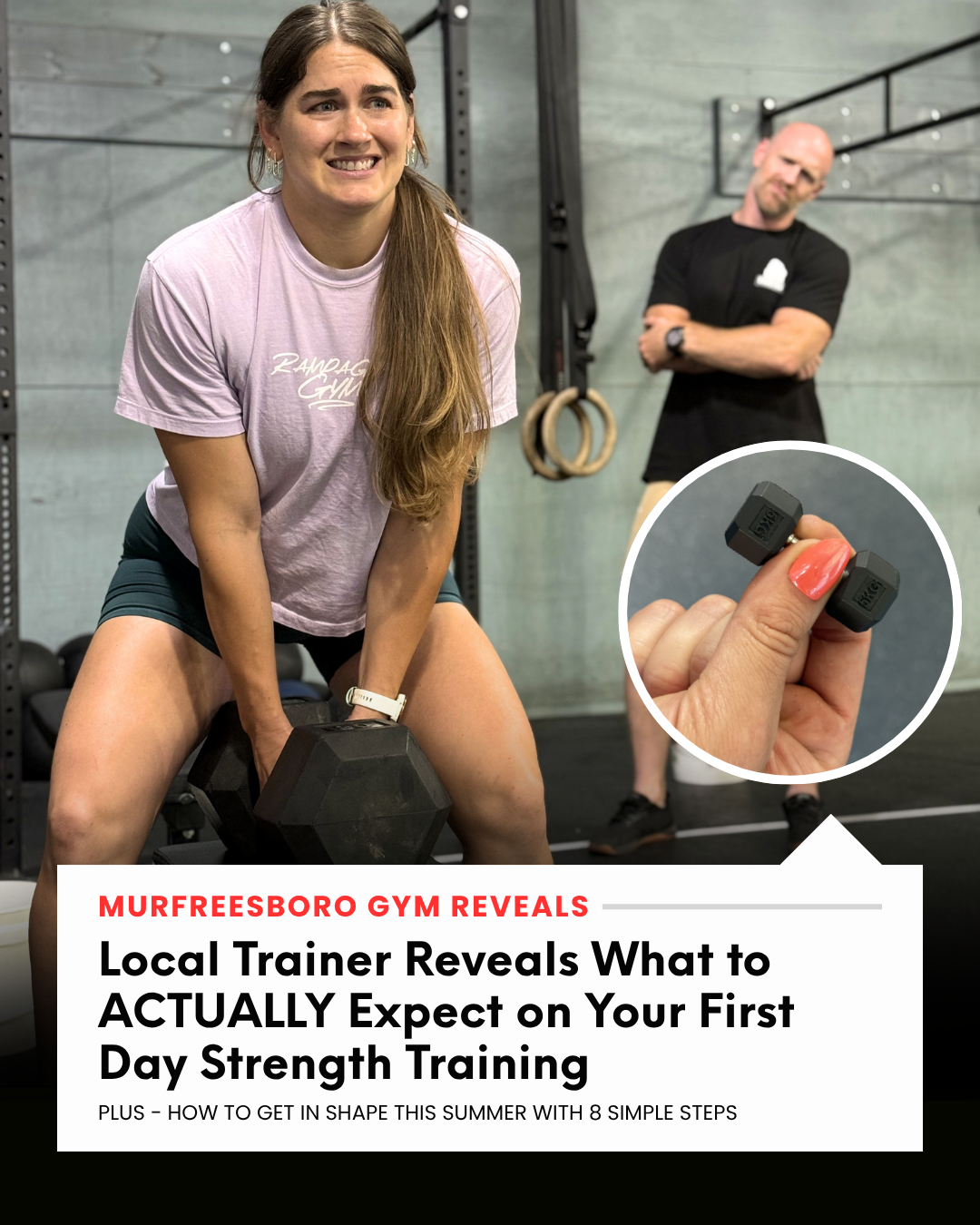 Rampage Gym Facebook ad from May 21, 2026