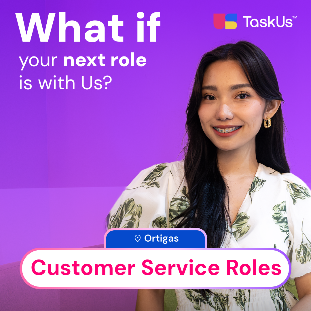 TaskUs Facebook ad