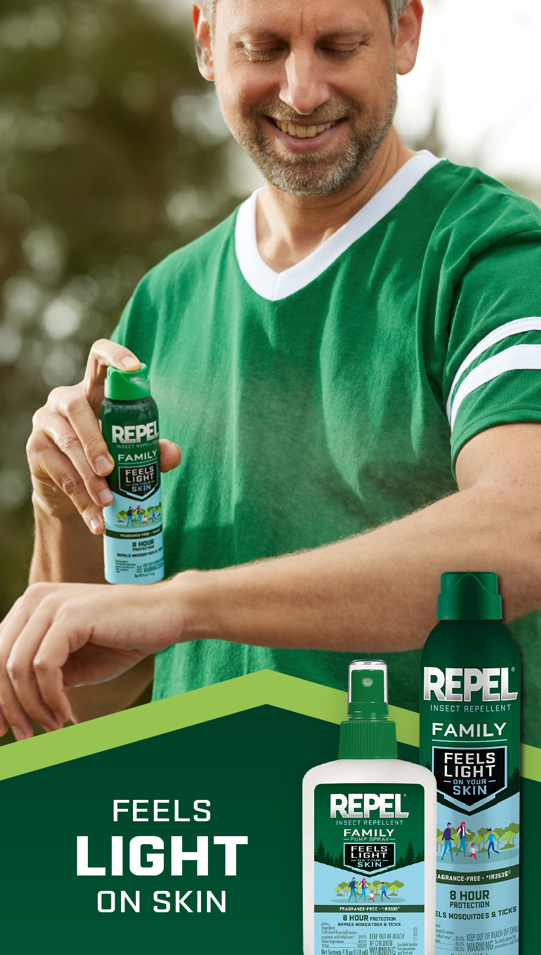 Repel Facebook ad