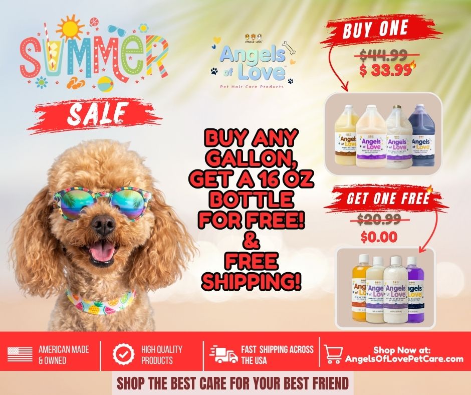 Angels Of Love Pet Care Facebook ad: Buy Dog Shampoo & Conditioner | Angels of Love Pet Care