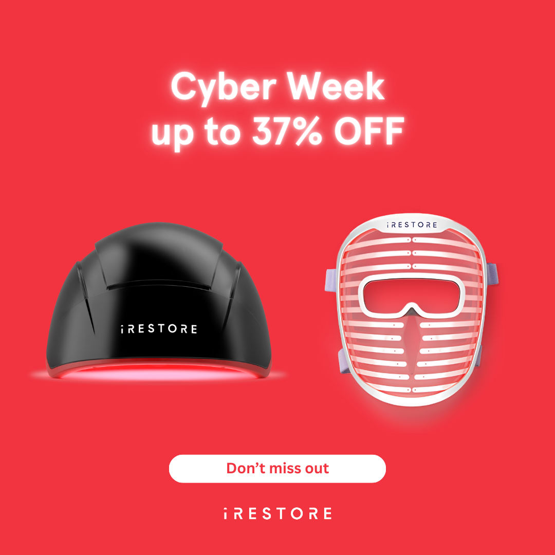 iRESTORE Hair Growth System Facebook ad