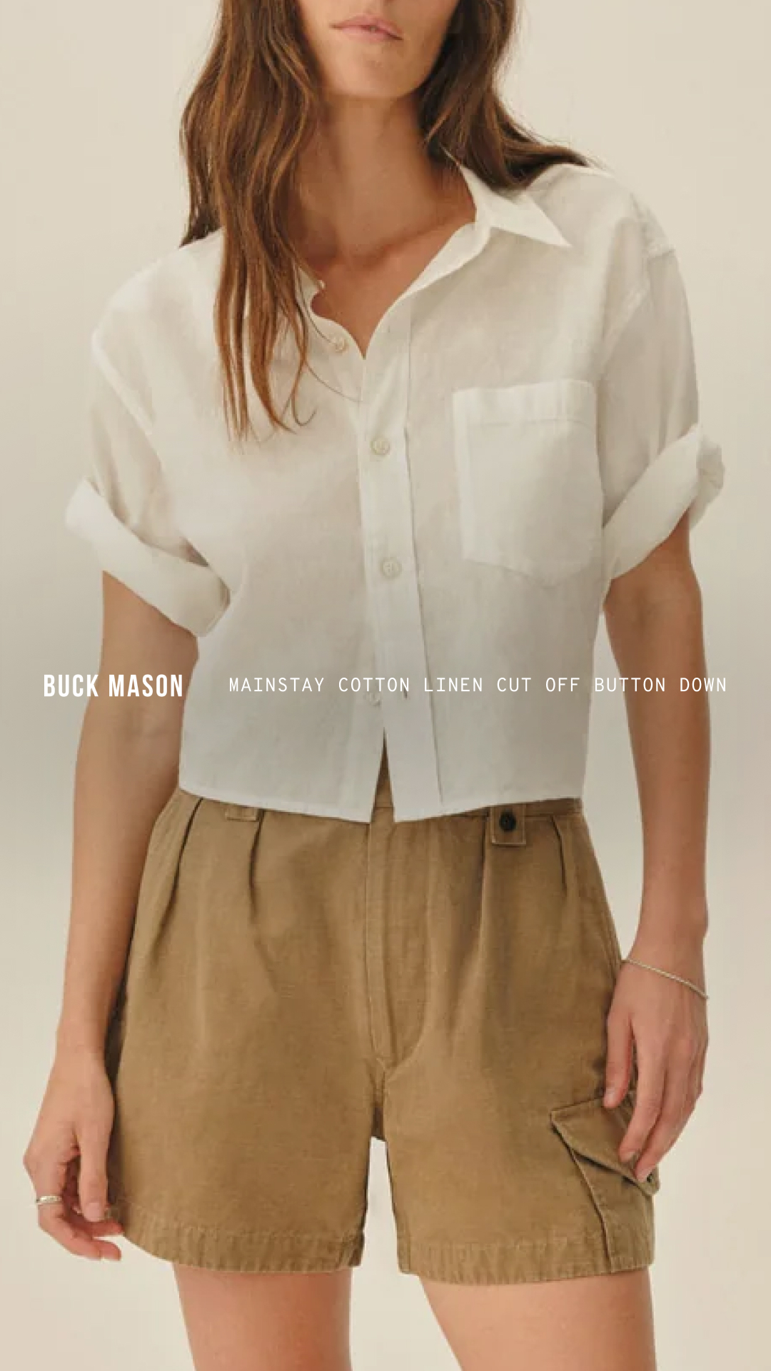 Buck Mason Women's Facebook ad
