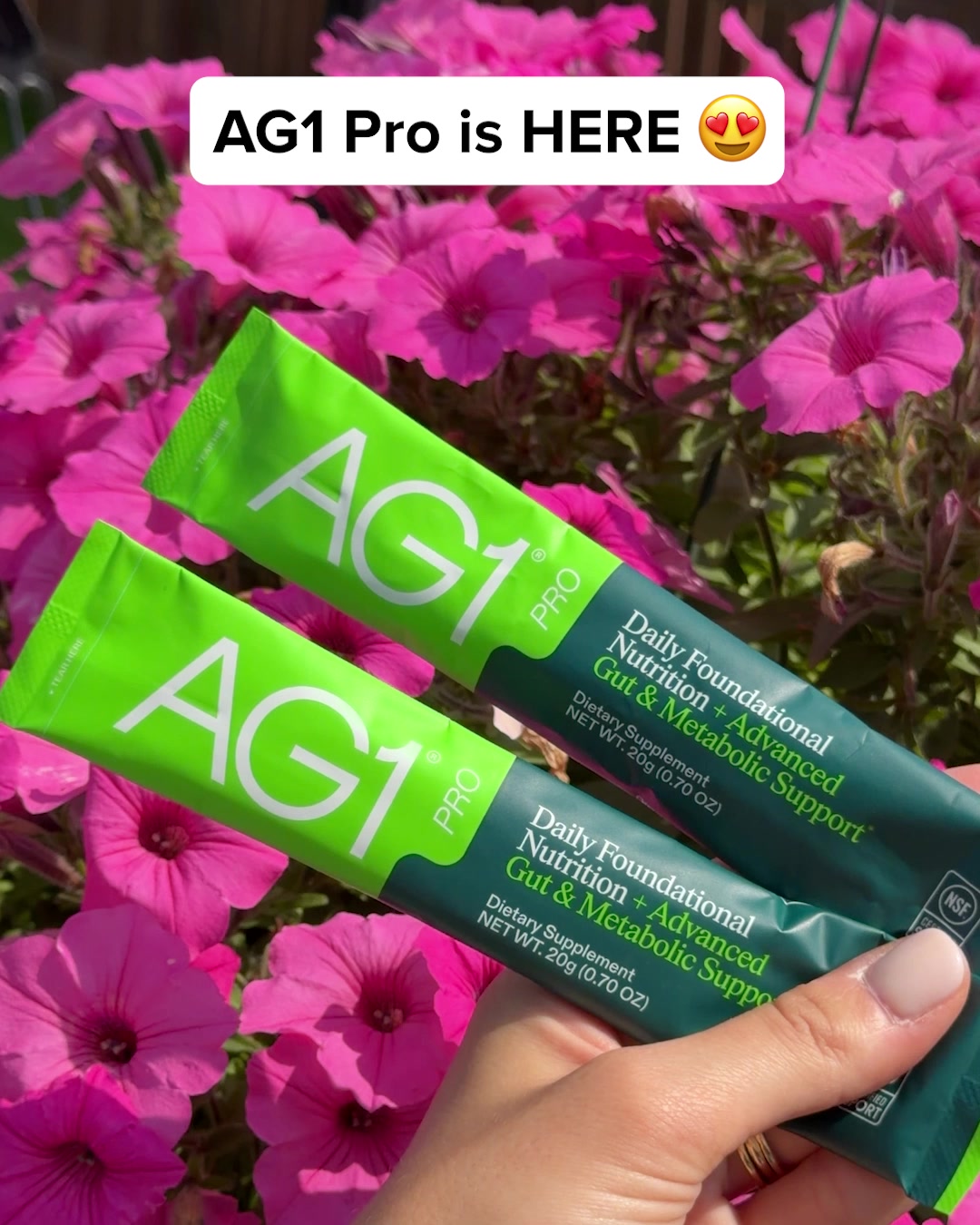 AG1 by Athletic Greens Facebook ad: Start The Day Off Right