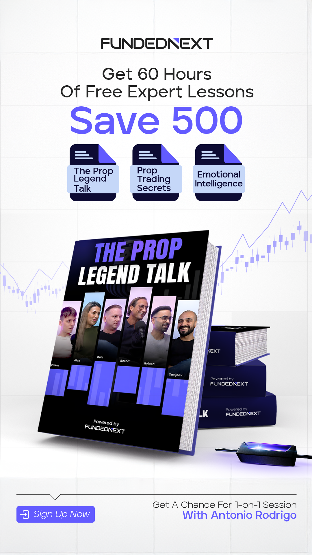 FundedNext Facebook ad: Premium Lesson From FundedNext
