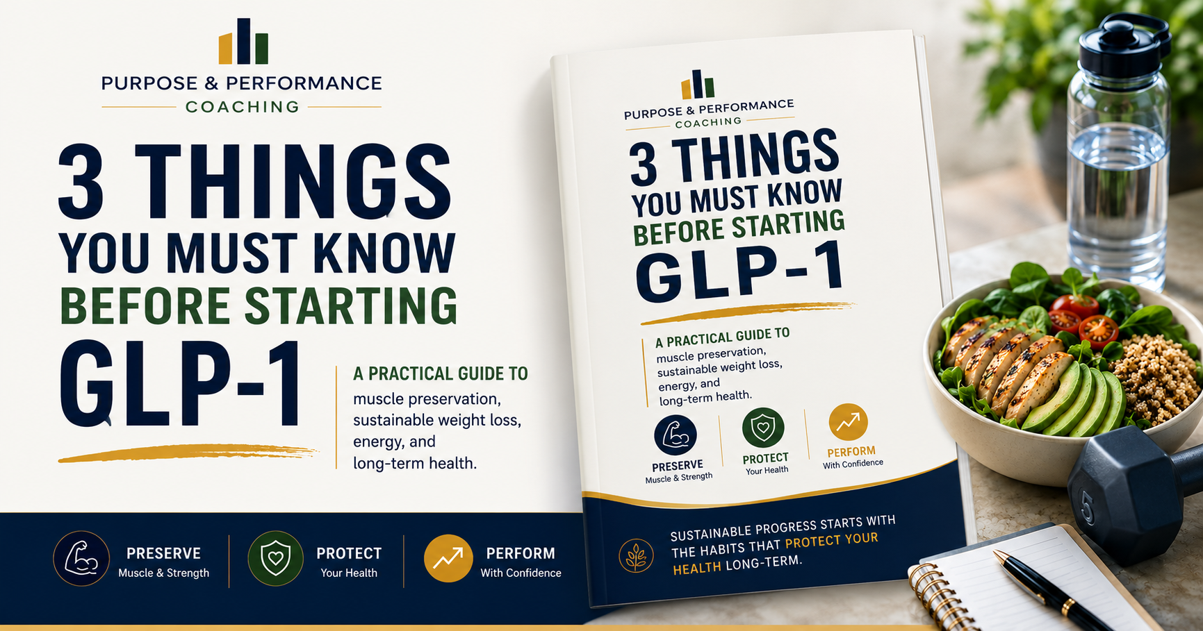 Purpose & Performance Coaching Facebook ad: 3 Things You Must Know Before Starting GLP-1
