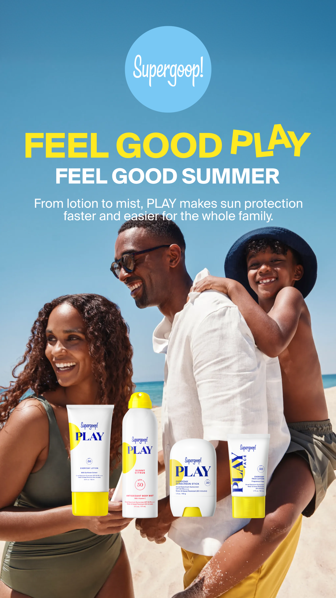 Supergoop Facebook ad