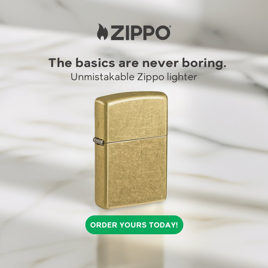 Zippo Europe Facebook ad
