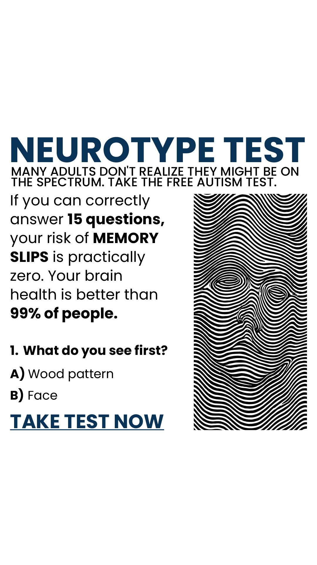 Yourselfirst: Mental Balance Facebook ad
