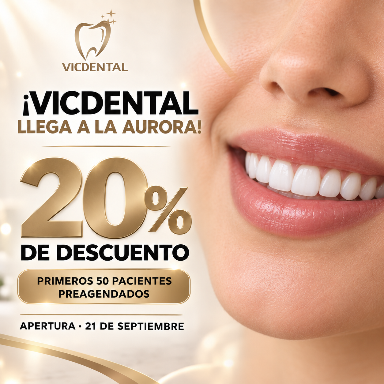 Vicdental Clinicas Facebook ad