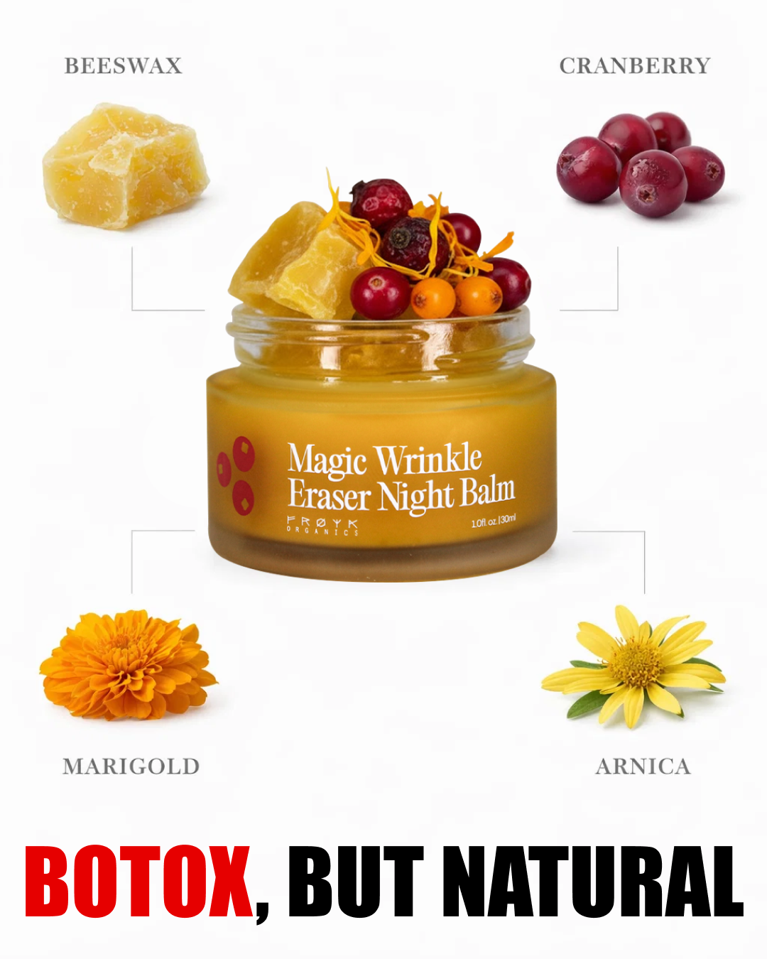 Frøya Organics Facebook ad
