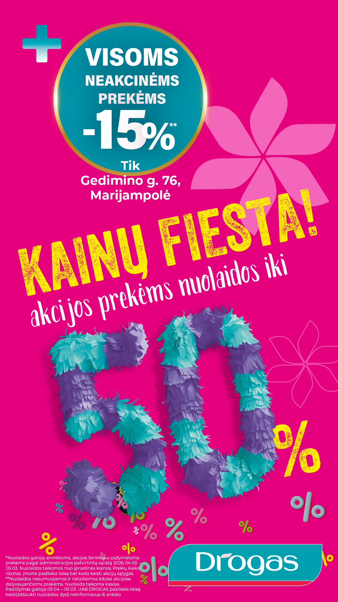 DrogasLietuva Facebook ad