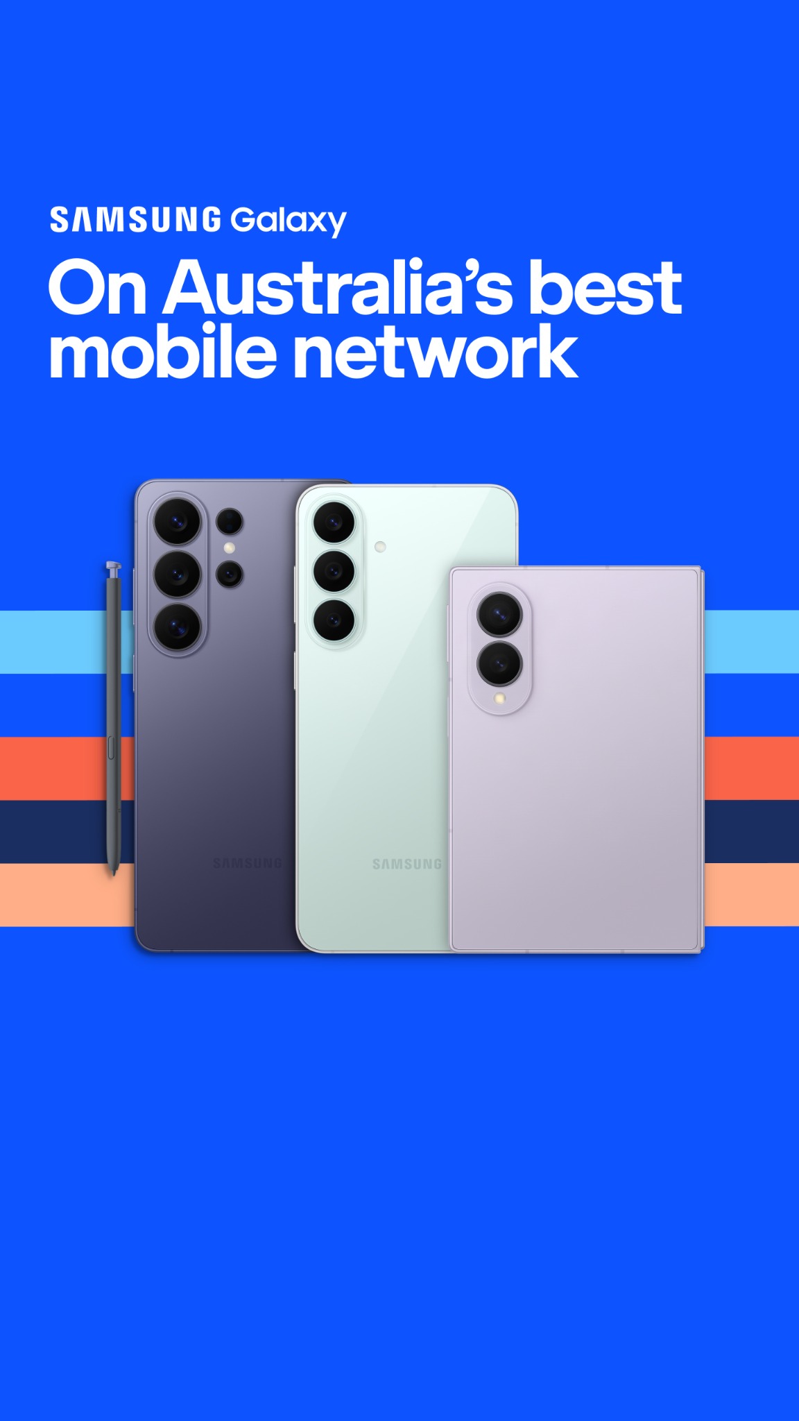Telstra Facebook ad: Galaxy at Telstra
