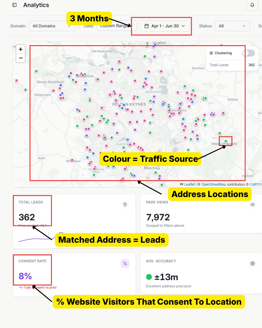 Tangofy Facebook ad: I actually use LeadLocator data for my own…