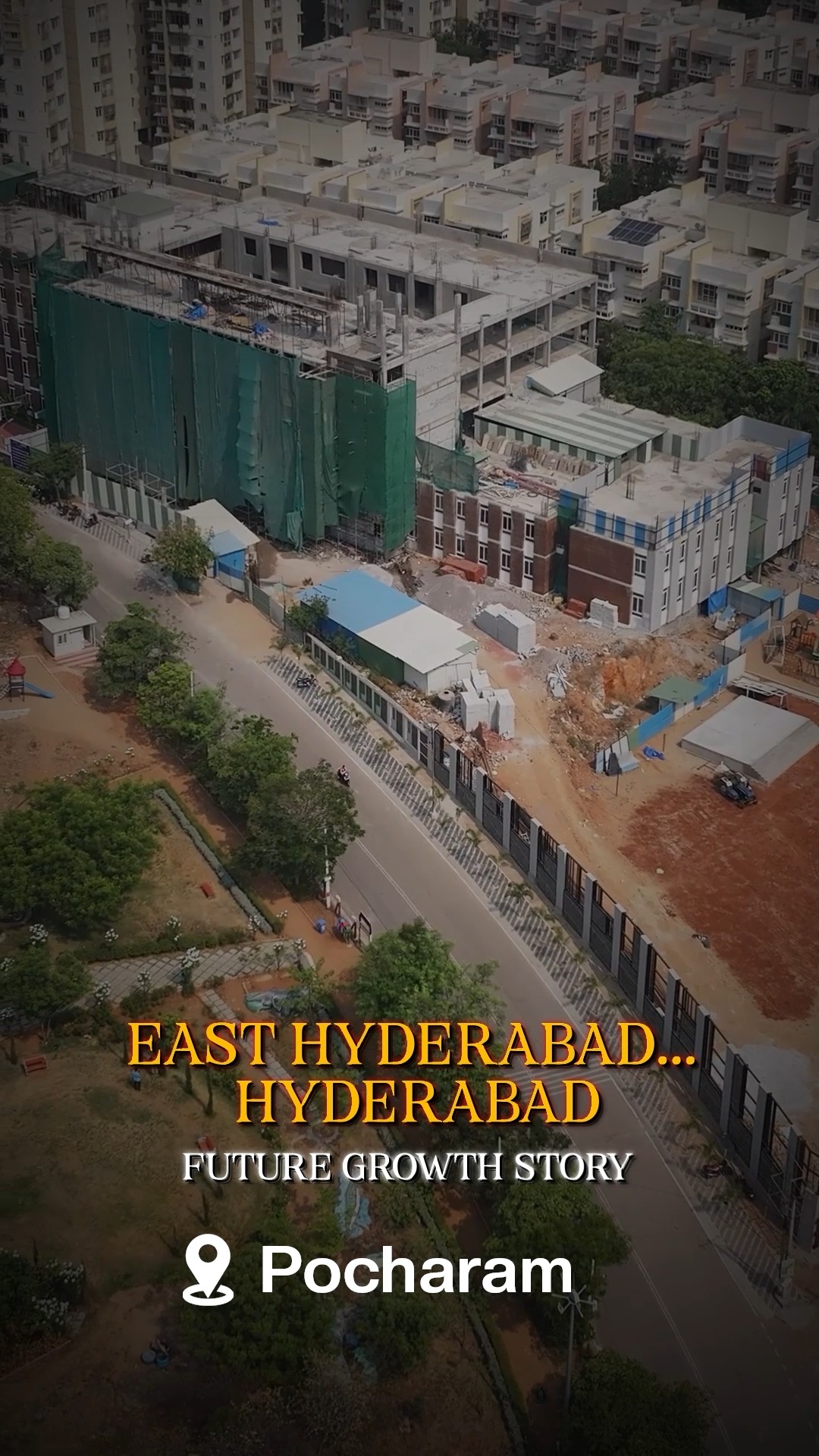 Pocharam Properties Facebook ad: While Hyderabad continues to expand rapidly, East Hyderabad…