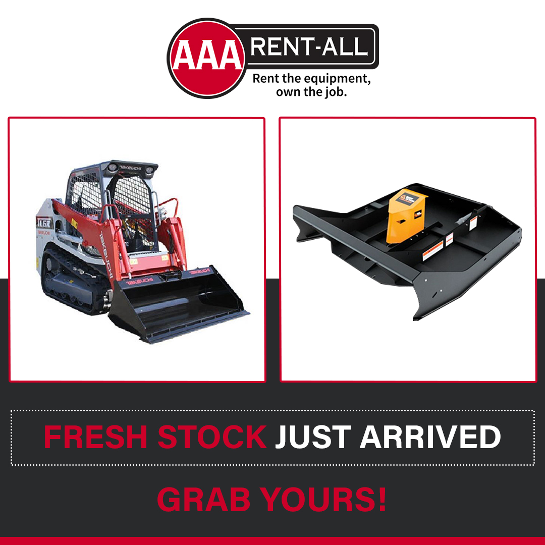 AAA Rent-All Facebook ad: Power Through Any Project with AAA Rent-All!