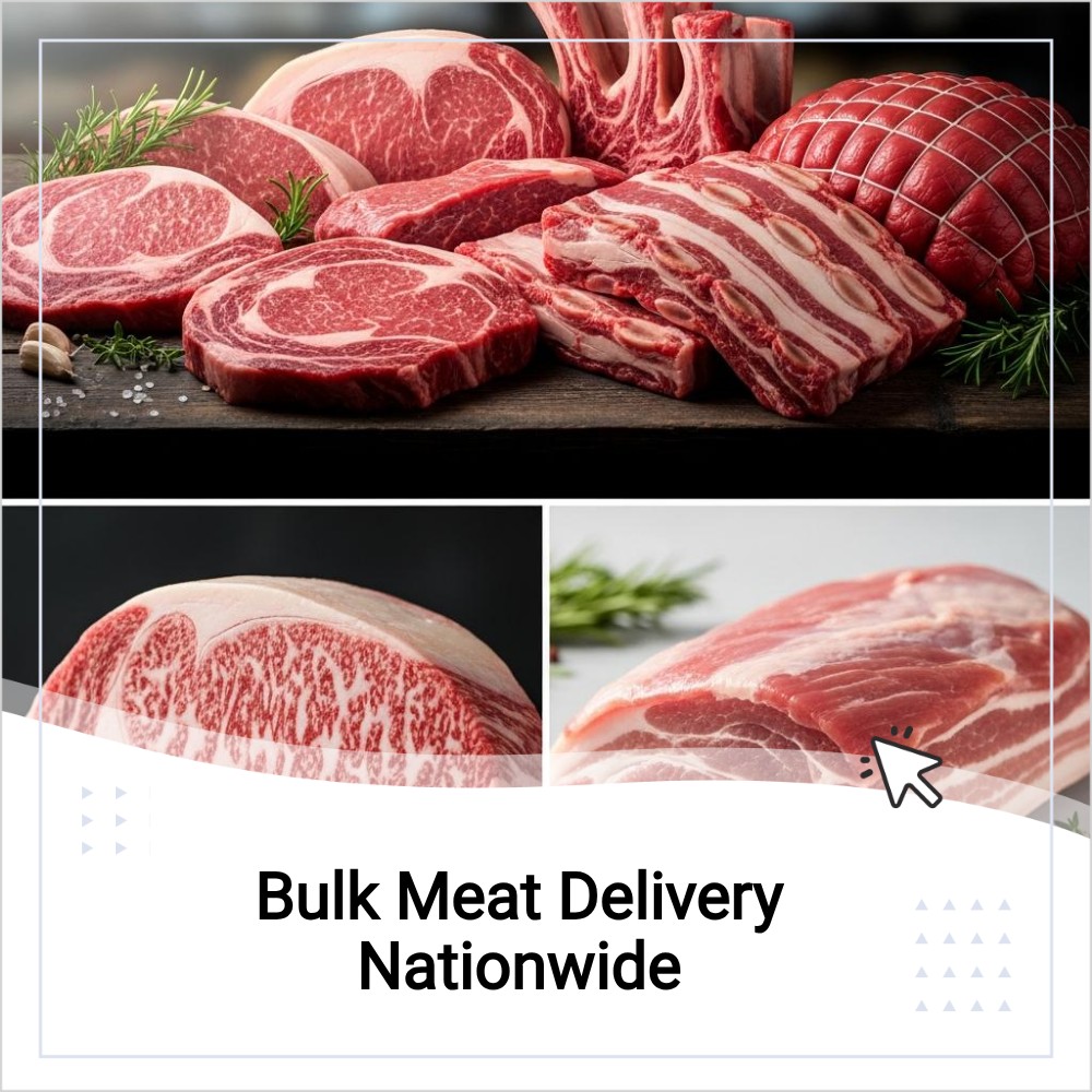 FAQArena Now Facebook ad: Bulk Meat Delivery Nationwide