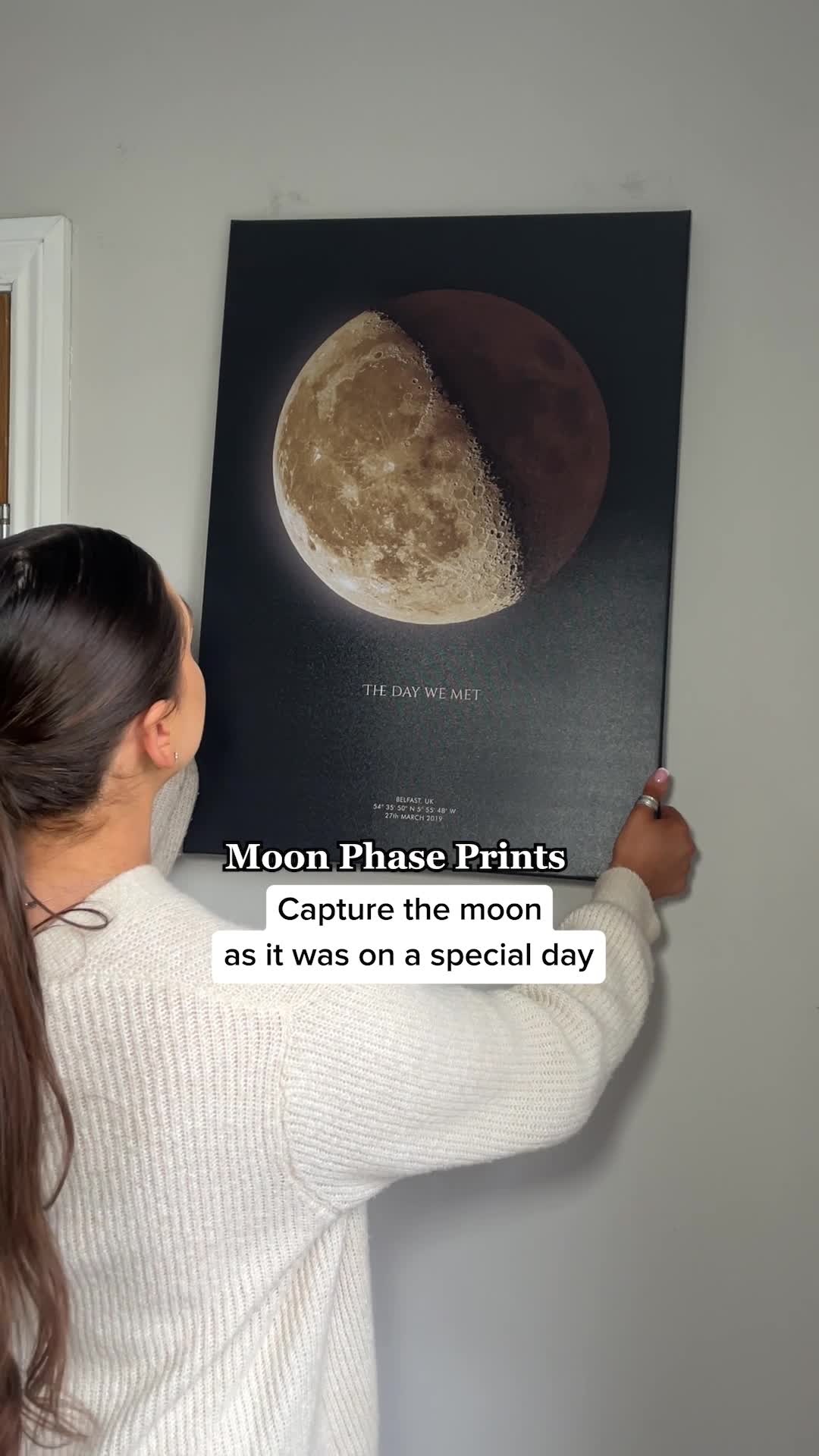 Moon Phase Prints Facebook ad from May 15, 2024
