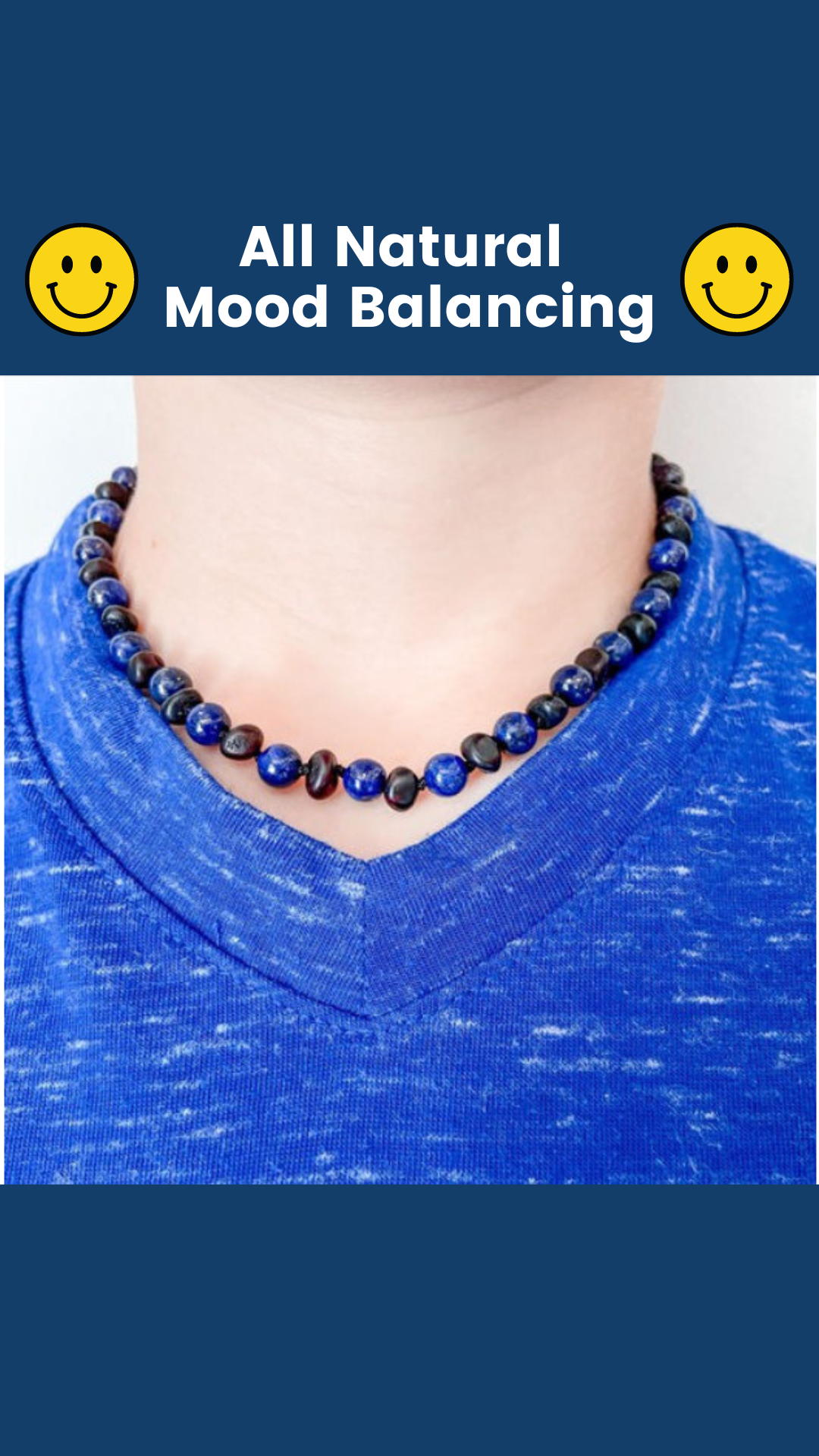 Baltic Essentials Facebook ad: All Natural Therapeutic Jewelry