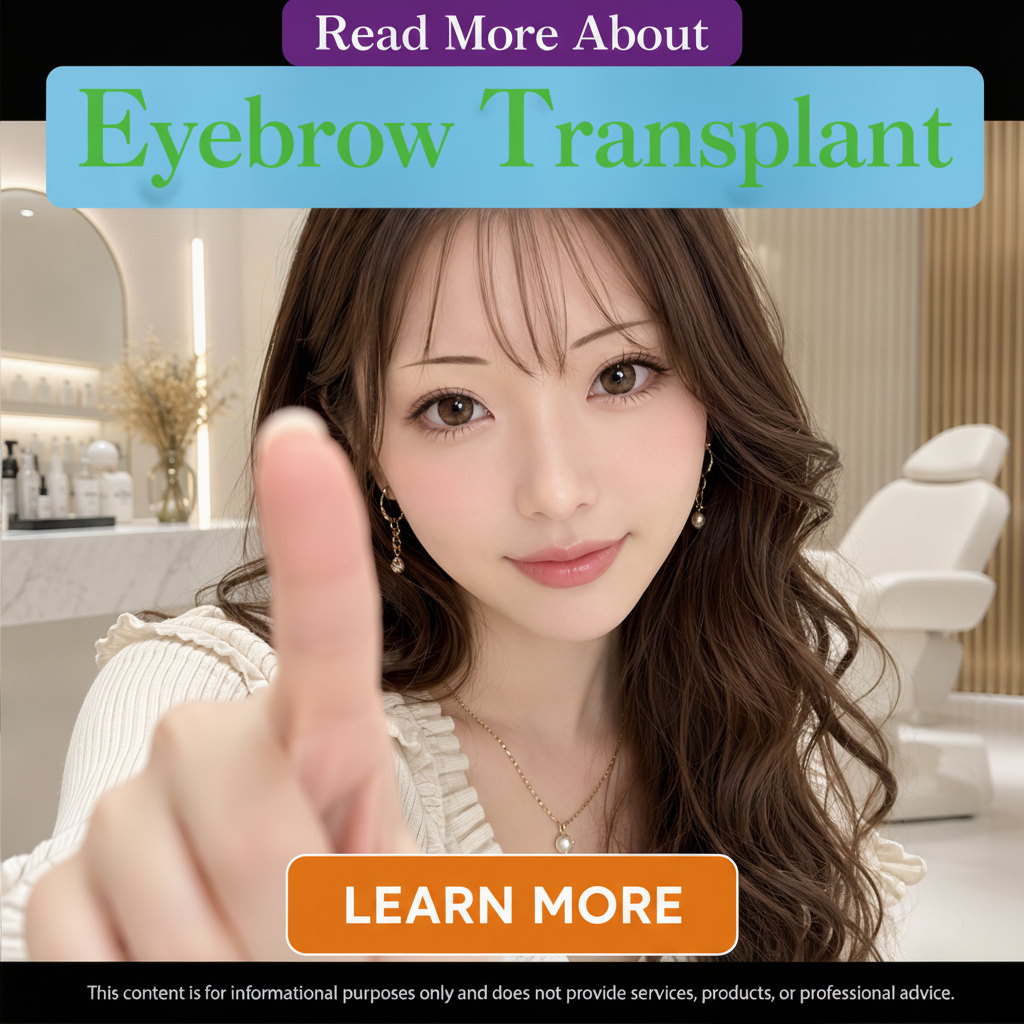 Pure Balance Facebook ad: Eyebrow Transplant: Hairline Shape, Recovery, and Cost…