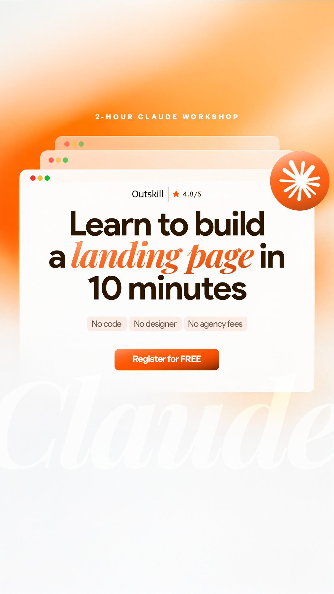 Outskill Facebook ad