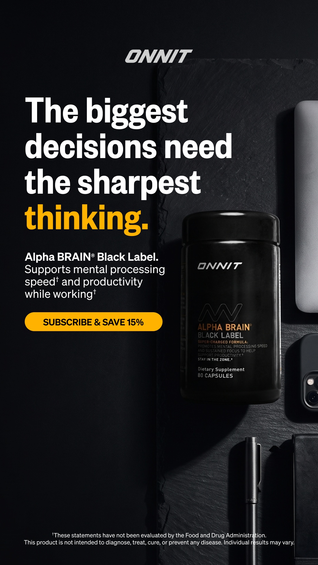 Onnit Facebook ad