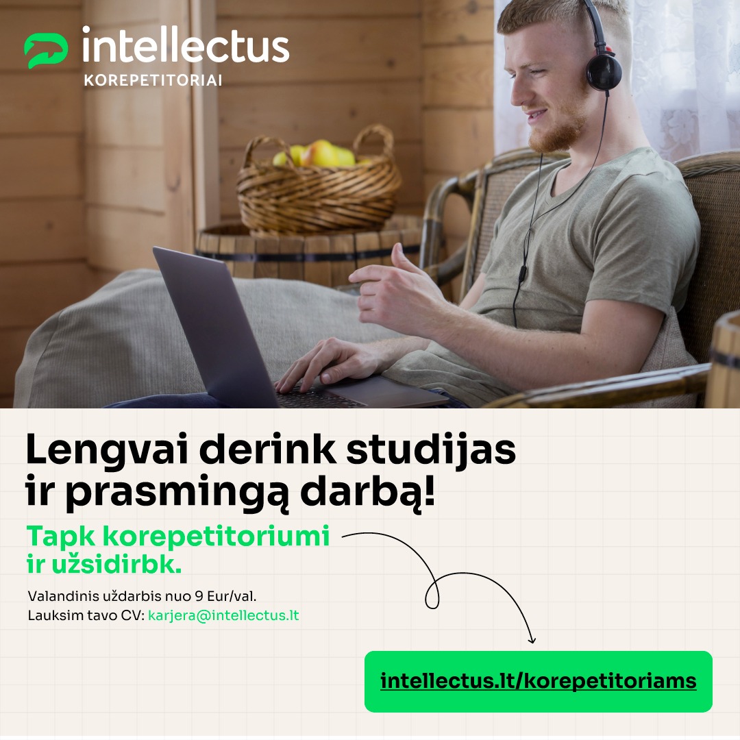 Anglų kalbos mokykla „Intellectus“ Facebook ad
