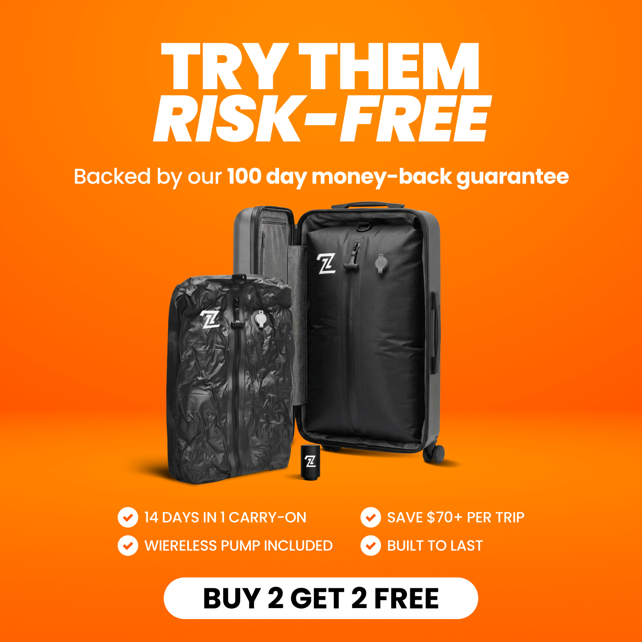2packbag Facebook ad