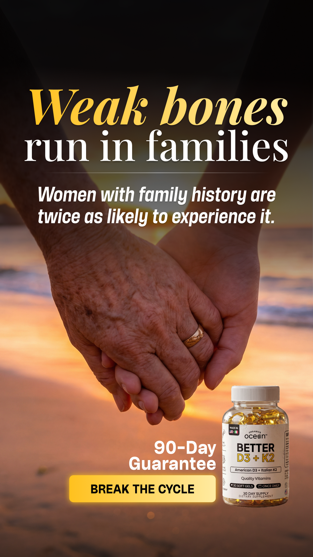 Organics Ocean Facebook ad