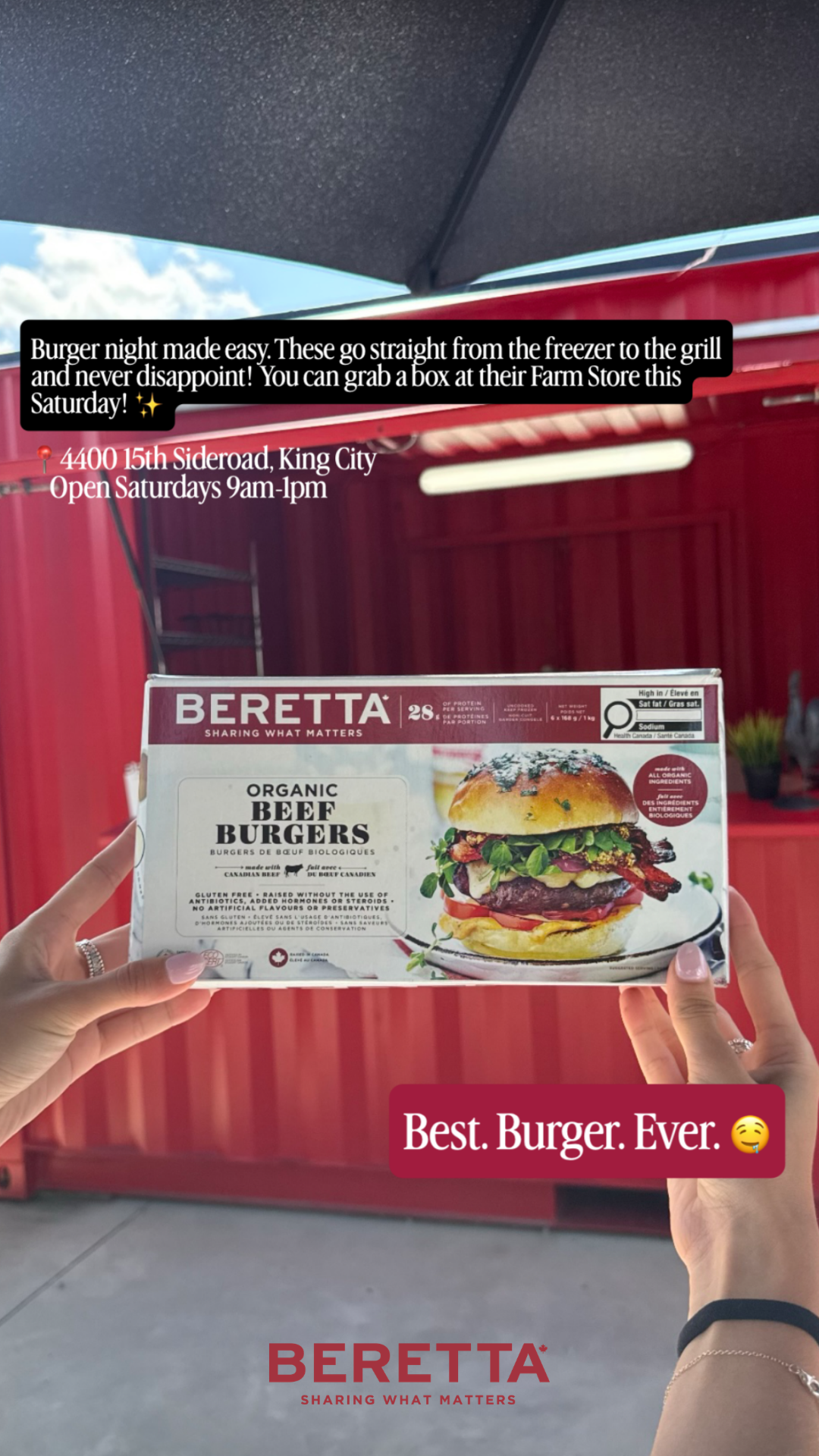 Beretta Farms Facebook ad