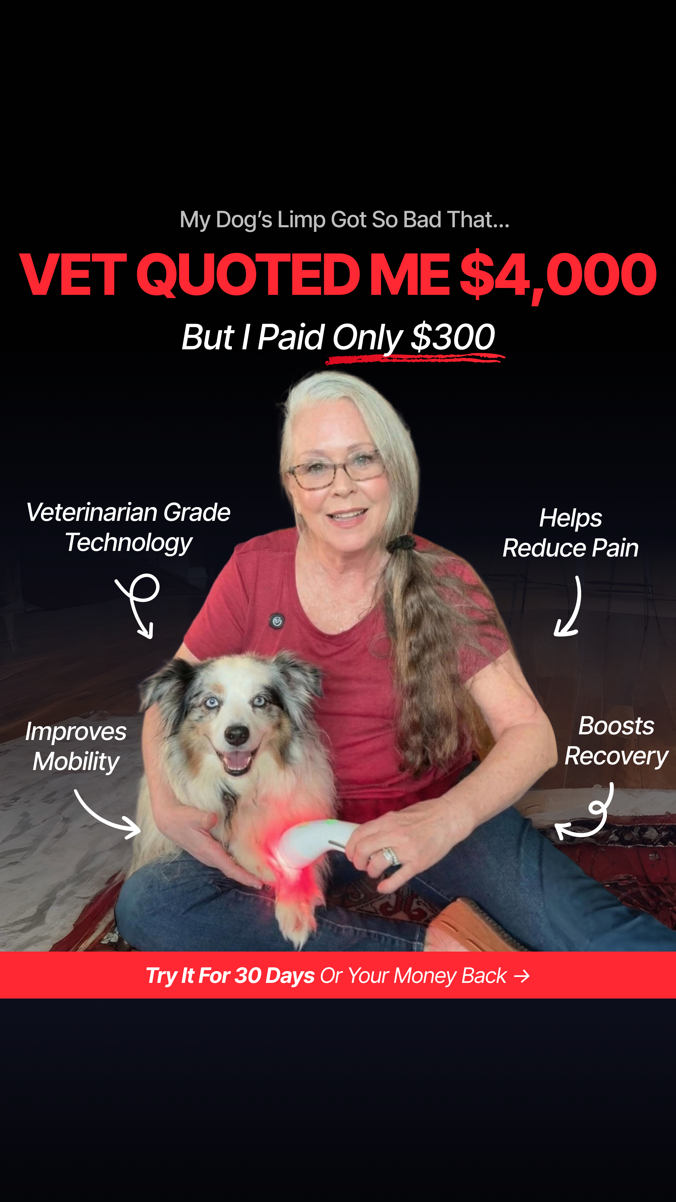 Helio Pet Facebook ad