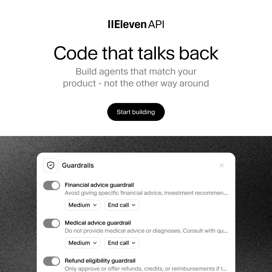 ElevenLabs Facebook ad