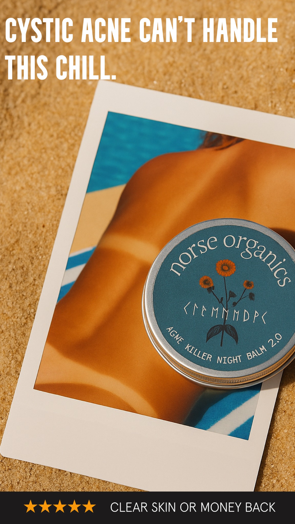 Norse Organics Facebook ad